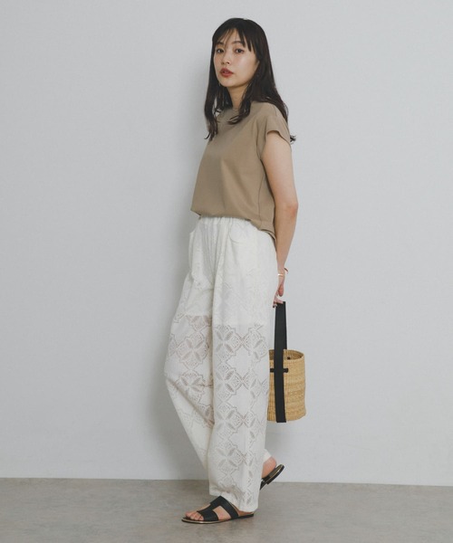 ⭐️新品.未使用⭐️URBAN RESEARCH ROSSO イージーベイカーパンツ セール】F by ROSSO レースイージーパンツ（その他パンツ）｜F