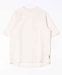 CAPTAIN STAG 捲縮ワッフルラグランTシャツ