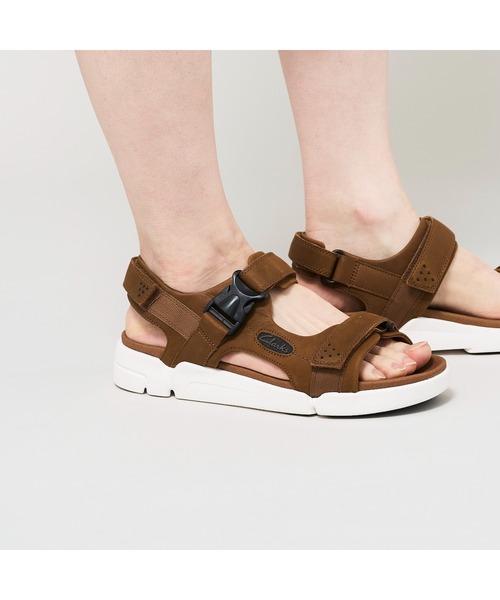 Clarks(クラークス)の「Trigenic2 Ray / トライジェニック2レイ(ダークサンドヌバック)(サンダル・メンズ・ベージュ・UK7/UK9/UK9.5/UK6.5/UK8/UK10.5)」の12枚目の写真