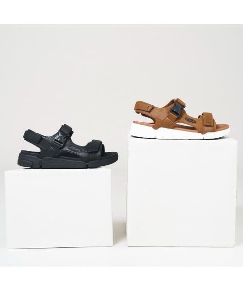 Clarks(クラークス)の「Trigenic2 Ray / トライジェニック2レイ(ダークサンドヌバック)(サンダル・メンズ・ベージュ・UK7/UK9/UK9.5/UK6.5/UK8/UK10.5)」の6枚目の写真
