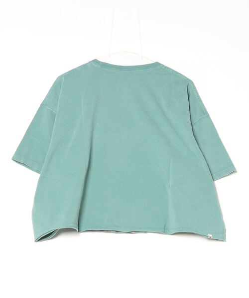 BILLABONG（ビラボン）の「ビラボン BILLABONG GRAPHIC WIDE LOOSE CROPPED TEE サーフ 半袖Tシャツ（Tシャツ/カットソー・レディース・ブラック/クリーム/グリーン・L/M）」の4枚目の写真