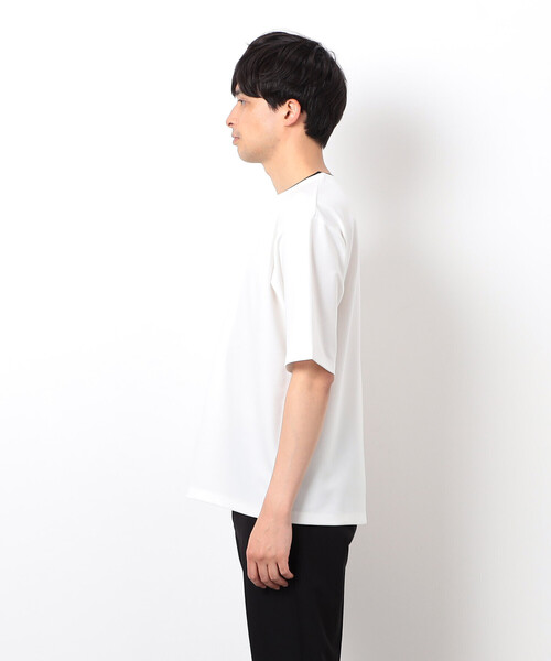 COMME CA ISM(コムサイズム)の「半袖 フェイクレイヤード キーネックTシャツ(Tシャツ/カットソー・メンズ・ホワイト/サックスブルー/ブラック/ベージュ・X-LARGE/LARGE/MEDIUM)」の22枚目の写真