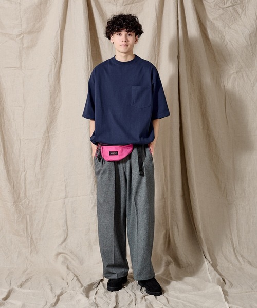 WETTEMPT(ウィテンプト)の「2 TUCK MELANGE EASY SLACKS /ツータックメランジイージースラックス(スラックス・メンズ・グレー/ベージュ・SMALL/MEDIUM/LARGE)」の14枚目の写真