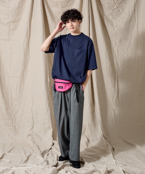 WETTEMPT(ウィテンプト)の「2 TUCK MELANGE EASY SLACKS /ツータックメランジイージースラックス(スラックス・メンズ・グレー/ベージュ・SMALL/MEDIUM/LARGE)」の15枚目の写真