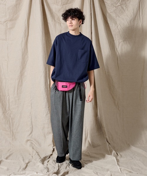 WETTEMPT(ウィテンプト)の「2 TUCK MELANGE EASY SLACKS /ツータックメランジイージースラックス(スラックス・メンズ・グレー/ベージュ・SMALL/MEDIUM/LARGE)」の17枚目の写真