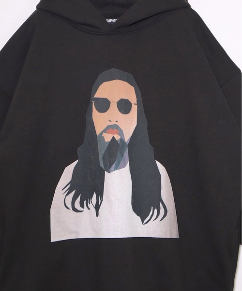 NISHIMOTO IS THE MOUTH（ニシモト イズ ザ マウス）の「SWEAT HOODIE | NISHIMOTO IS THE MOUTH（パーカー・メンズ・ホワイト/ブラック・MEDIUM/LARGE/X-LARGE）」の6枚目の写真