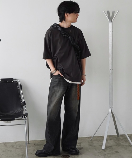 WYM LIDNM（ウィム バイ リドム）の「ANCHOR TWIST BRACELET / CROSS LINK CHAIN BRACELET（ブレスレット・メンズ・ゴールド/シルバー/ゴールド系2/シルバー系2・FREE）」の10枚目の写真