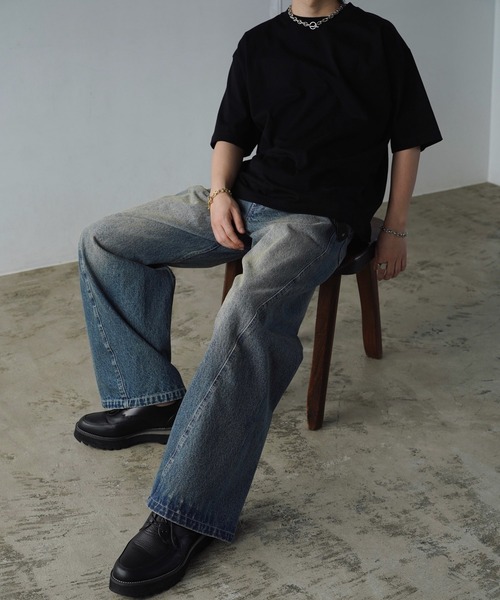 WYM LIDNM（ウィム バイ リドム）の「ANCHOR TWIST BRACELET / CROSS LINK CHAIN BRACELET（ブレスレット・メンズ・ゴールド/シルバー/ゴールド系2/シルバー系2・FREE）」の11枚目の写真