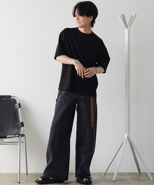 WYM LIDNM（ウィム バイ リドム）の「ANCHOR TWIST BRACELET / CROSS LINK CHAIN BRACELET（ブレスレット・メンズ・ゴールド/シルバー/ゴールド系2/シルバー系2・FREE）」の12枚目の写真