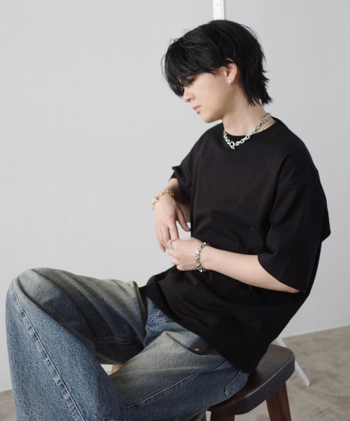 WYM LIDNM（ウィム バイ リドム）の「ANCHOR TWIST BRACELET / CROSS LINK CHAIN BRACELET（ブレスレット・メンズ・ゴールド/シルバー/ゴールド系2/シルバー系2・FREE）」の13枚目の写真