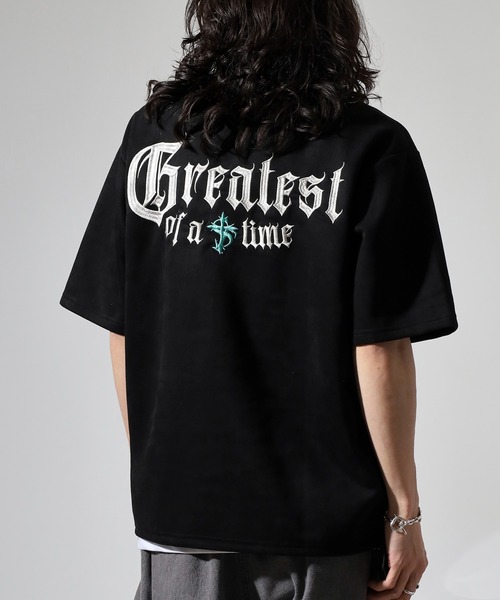 メンズ Tシャツ 刺しゅう 英字プリント レタリング レトロ a1035 ghr-store_120s7715