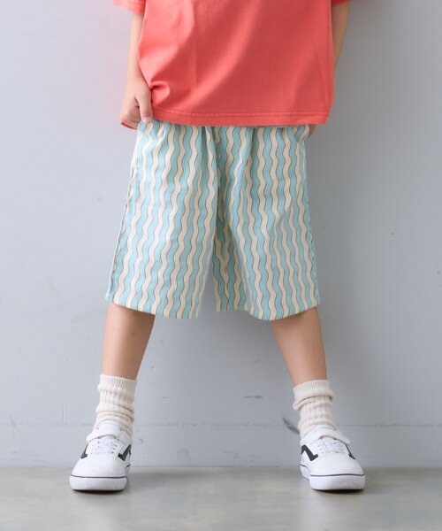 CIAOPANIC TYPY（チャオパニックティピー）の「【KIDS】【プチプラ】アソート柄イージーショーツ（その他パンツ・キッズ・ベージュ/レッド/チャコールグレー/サックスブルー・SMALL/MEDIUM/LARGE/X-LARGE/XX-LARGE）」の3枚目の写真