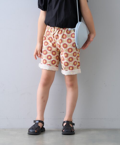 CIAOPANIC TYPY（チャオパニックティピー）の「【KIDS】【プチプラ】アソート柄イージーショーツ（その他パンツ・キッズ・ベージュ/レッド/チャコールグレー/サックスブルー・SMALL/MEDIUM/LARGE/X-LARGE/XX-LARGE）」の7枚目の写真