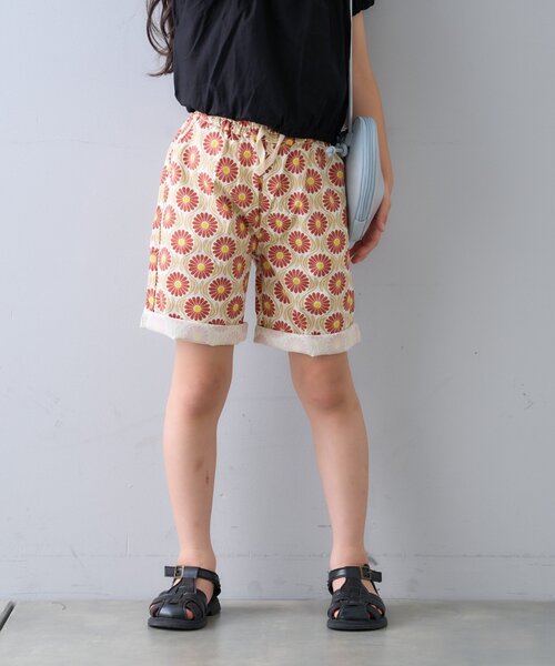 CIAOPANIC TYPY（チャオパニックティピー）の「【KIDS】【プチプラ】アソート柄イージーショーツ（その他パンツ・キッズ・ベージュ/レッド/チャコールグレー/サックスブルー・SMALL/MEDIUM/LARGE/X-LARGE/XX-LARGE）」の8枚目の写真