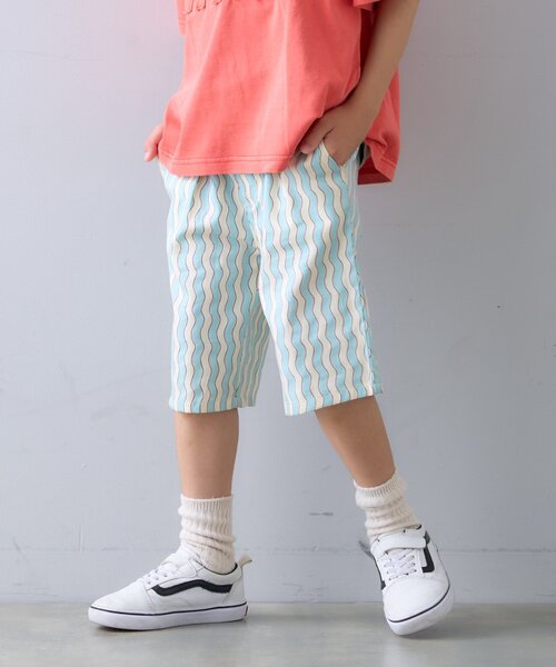 CIAOPANIC TYPY（チャオパニックティピー）の「【KIDS】【プチプラ】アソート柄イージーショーツ（その他パンツ・キッズ・ベージュ/レッド/チャコールグレー/サックスブルー・SMALL/MEDIUM/LARGE/X-LARGE/XX-LARGE）」の11枚目の写真