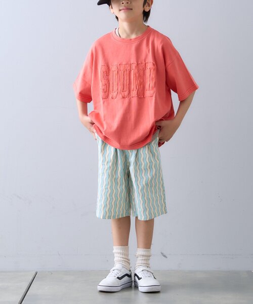 CIAOPANIC TYPY（チャオパニックティピー）の「【KIDS】【プチプラ】アソート柄イージーショーツ（その他パンツ・キッズ・ベージュ/レッド/チャコールグレー/サックスブルー・SMALL/MEDIUM/LARGE/X-LARGE/XX-LARGE）」の14枚目の写真