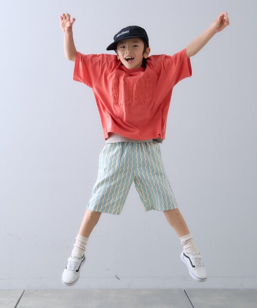 CIAOPANIC TYPY（チャオパニックティピー）の「【KIDS】【プチプラ】アソート柄イージーショーツ（その他パンツ・キッズ・ベージュ/レッド/チャコールグレー/サックスブルー・SMALL/MEDIUM/LARGE/X-LARGE/XX-LARGE）」の15枚目の写真