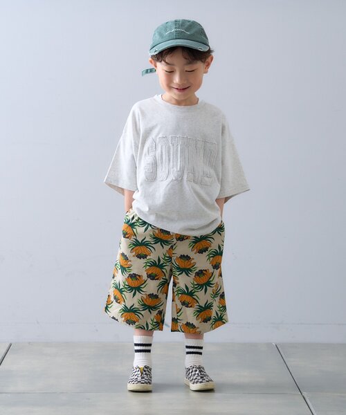 CIAOPANIC TYPY（チャオパニックティピー）の「【KIDS】【プチプラ】アソート柄イージーショーツ（その他パンツ・キッズ・ベージュ/レッド/チャコールグレー/サックスブルー・SMALL/MEDIUM/LARGE/X-LARGE/XX-LARGE）」の16枚目の写真