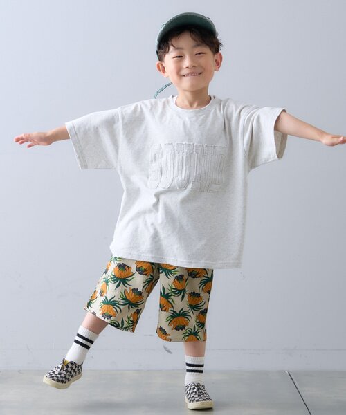 CIAOPANIC TYPY（チャオパニックティピー）の「【KIDS】【プチプラ】アソート柄イージーショーツ（その他パンツ・キッズ・ベージュ/レッド/チャコールグレー/サックスブルー・SMALL/MEDIUM/LARGE/X-LARGE/XX-LARGE）」の17枚目の写真