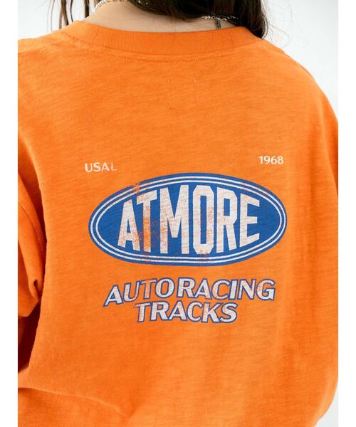 Ungrid(アングリッド)の「【UNISEX/ユニセックス】エンブロイダリーダメージロゴTee(Tシャツ/カットソー・レディース・オフホワイト/ブラック/オレンジ・SMALL/MEDIUM)」の15枚目の写真