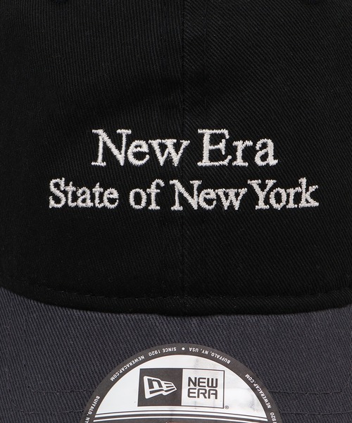 NEW ERA(ニューエラ)の「【NEW ERA(R)/ニューエラ別注】STATE OF NY CAP/リンクコーデ(キャップ・レディース・ブラック/ベージュ系その他/ブルー系その他4・FREE)」の9枚目の写真
