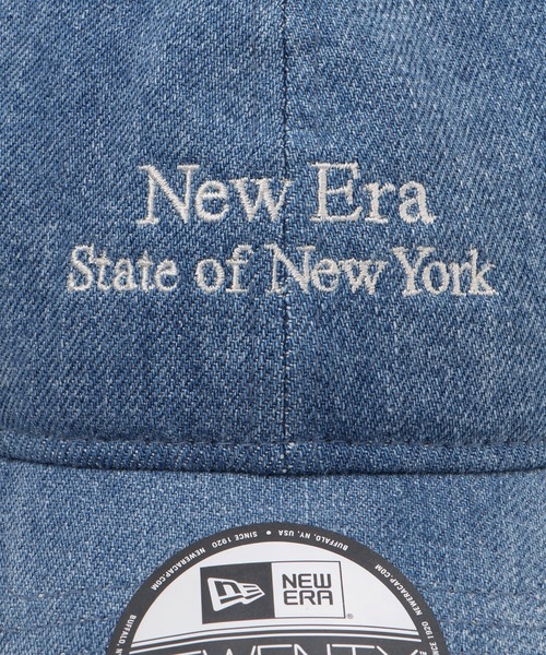 NEW ERA(ニューエラ)の「【NEW ERA(R)/ニューエラ別注】STATE OF NY CAP/リンクコーデ(キャップ・レディース・ブラック/ベージュ系その他/ブルー系その他4・FREE)」の5枚目の写真