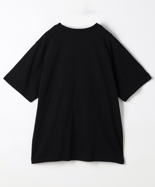 セール】デニムロゴデイジーTシャツ/フラワー刺繍Tシャツ（T