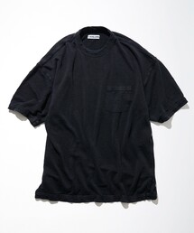 CAHLUMN/カウラム Silk Cotton Long Sleeve T-Shirt/シルク コットン