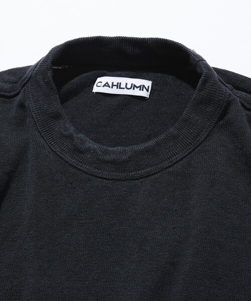 CAHLUMN カウラム French Linen T-Shirt リネン CAHLUMN/カウラム French Linen Pocket T-Shirt /フレンチリネン