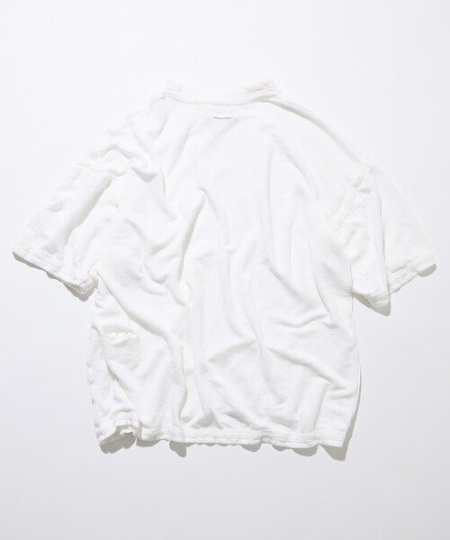 CAHLUMN(カウラム)の「CAHLUMN/カウラム French Linen Pocket T-Shirt /フレンチリネン ポケットTシャツ(Tシャツ/カットソー・メンズ・ホワイト/ネイビー/ブラウン・XX-LARGE/X-LARGE/LARGE/MEDIUM)」の15枚目の写真
