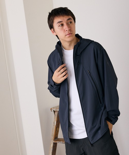DESCENTE ALLTERRAIN(デサント オルテライン)の「DESCENTE ALLTERRAIN/デサント オルテライン JACKET CREAS AIR ジャケット(ナイロンジャケット・メンズ・ブラック・O/L/M)」の12枚目の写真