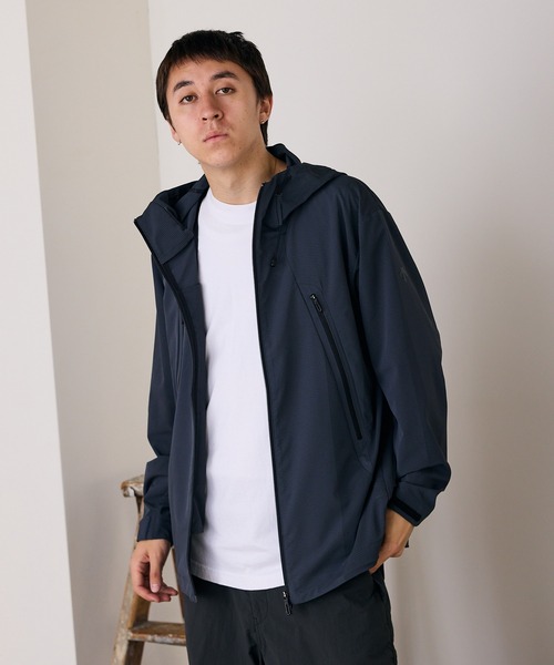 DESCENTE ALLTERRAIN(デサント オルテライン)の「DESCENTE ALLTERRAIN/デサント オルテライン JACKET CREAS AIR ジャケット(ナイロンジャケット・メンズ・ブラック・O/L/M)」の21枚目の写真