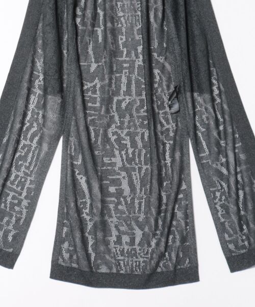 ALLSAINTS(オールセインツ)の「KAITO OPEN KNIT CARDIGAN | KAITO オープン ニット カーディガン(カーディガン/ボレロ・レディース・グレー系その他・M/S/XS)」の9枚目の写真