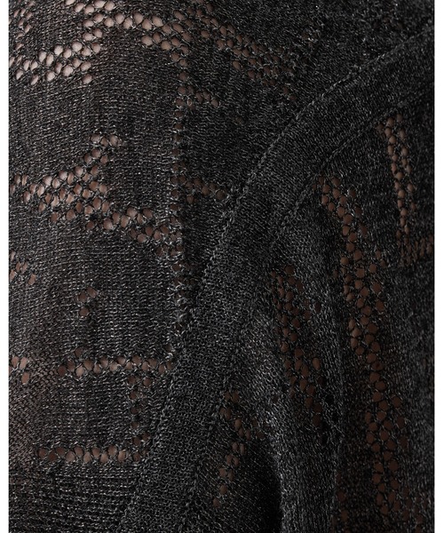 ALLSAINTS(オールセインツ)の「KAITO OPEN KNIT CARDIGAN | KAITO オープン ニット カーディガン(カーディガン/ボレロ・レディース・グレー系その他・M/S/XS)」の5枚目の写真
