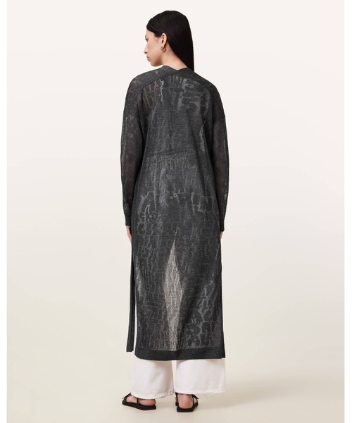 ALLSAINTS(オールセインツ)の「KAITO OPEN KNIT CARDIGAN | KAITO オープン ニット カーディガン(カーディガン/ボレロ・レディース・グレー系その他・M/S/XS)」の7枚目の写真