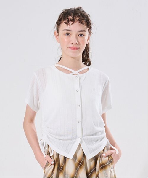 セール】【AMI】【WEB限定】脇ドロスト×カップ付インナー（T