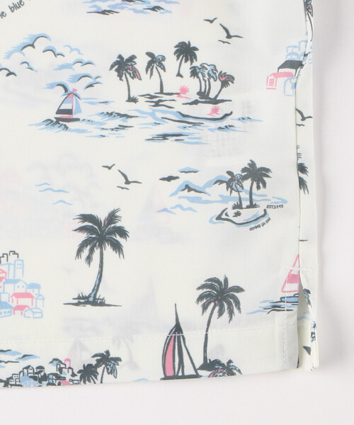 COMME CA ISM（コムサイズム）の「マリンアロハ柄 アロハシャツ（シャツ/ブラウス・キッズ・ネイビー/アイボリー・110cm/100cm/120cm/130cm/140cm/150cm）」の7枚目の写真