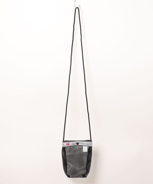 HEMING’S(ヘミングス)の「WEEKENDER/ウィークエンダー ショルダーバック L MESH MINI SHOULDER 7916601(ショルダーバッグ・メンズ・ホワイト/ブラック・FREE)」の3枚目の写真