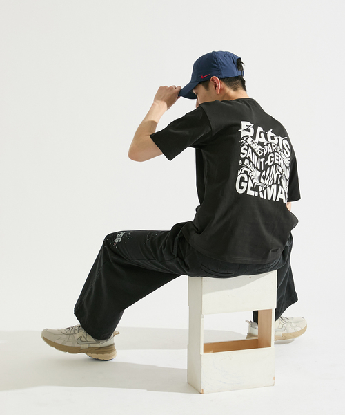 PARIS SAINT-GERMAIN(パリサンジェルマン)の「【Paris Saint-Germain / パリ・サン=ジェルマン】JP MONOCHROME ART TEE(Tシャツ/カットソー・メンズ・ホワイト/ブラック・X-LARGE/LARGE/MEDIUM/SMALL)」の5枚目の写真