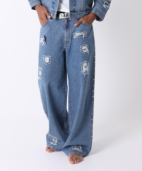 PATCHED DENIM PANTS（デニムパンツ）｜AFB（エーエフビー）の