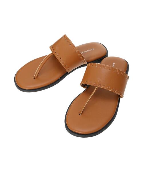 Lugnoncure(ルノンキュール)の「トングサンダル《2025summer catalog item》(サンダル・レディース・ブラック/オフホワイト/ブラウン・M/L)」の12枚目の写真