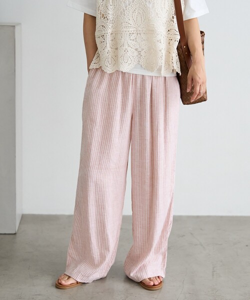 値下fredy repit 麻リネンワイドイージーパンツ ノーリーズフレディ４枚 値下fredy repit 麻リネンワイドイージーパンツ ノーリーズフレディ4