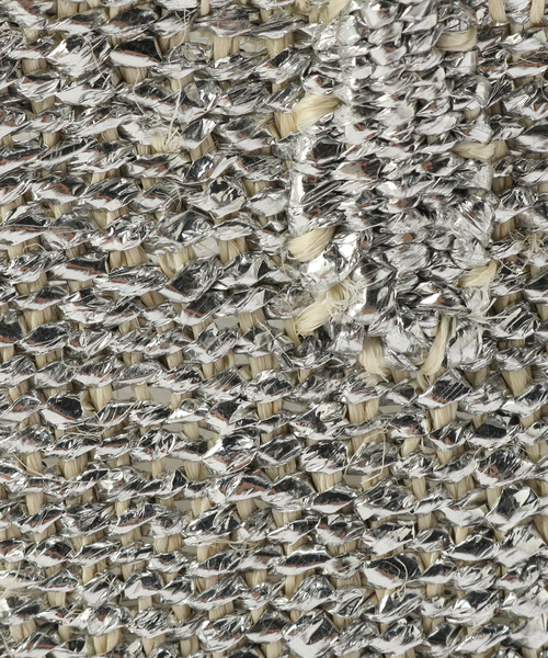 B.C STOCK(ベーセーストック)の「AFRICAN SQUARE/アフリカンスクエア プラサイザルバッグ S(ショルダーバッグ・レディース・シルバー/ガンメタ・FREE)」の9枚目の写真