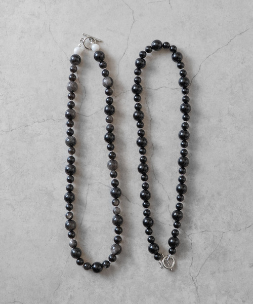 ネックレス 「 SENTI 」'JYUZU' NECKLACE＆BRACELET 天然石”数珠