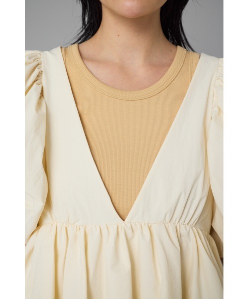 トップス HEM BALLOON DOCKING TOPS 2way balloon hem tops 2wayバルーンヘムトップス（その他