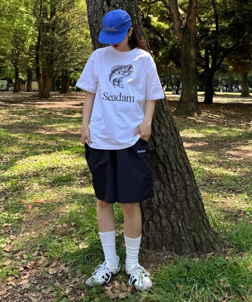 SEADAM（シーダム）の「【SEADAM】〈UNISEX〉ブラックバスTEE（Tシャツ/カットソー・レディース・ブラック/ホワイト・MEDIUM/LARGE/X-LARGE/XX-LARGE）」の8枚目の写真