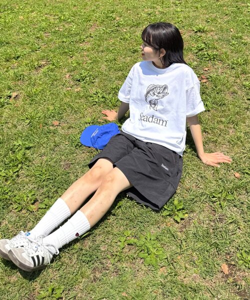 SEADAM（シーダム）の「【SEADAM】〈UNISEX〉ブラックバスTEE（Tシャツ/カットソー・レディース・ブラック/ホワイト・MEDIUM/LARGE/X-LARGE/XX-LARGE）」の9枚目の写真