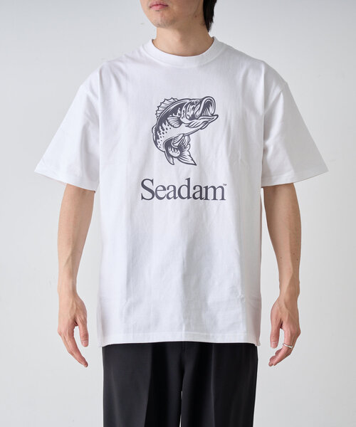 SEADAM（シーダム）の「【SEADAM】〈UNISEX〉ブラックバスTEE（Tシャツ/カットソー・レディース・ブラック/ホワイト・MEDIUM/LARGE/X-LARGE/XX-LARGE）」の16枚目の写真