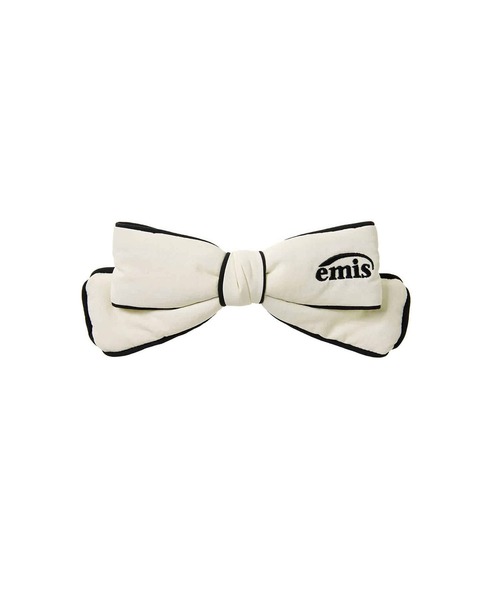 EMIS(イミス)の「NYLON PADDED RIBBON HAIRPIN(ヘアピン・レディース・アイボリー/ブラック/ピンク/レッド・FREE)」の1枚目の写真