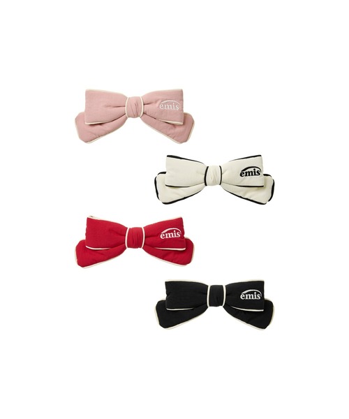 EMIS(イミス)の「NYLON PADDED RIBBON HAIRPIN(ヘアピン・レディース・アイボリー/ブラック/ピンク/レッド・FREE)」の16枚目の写真